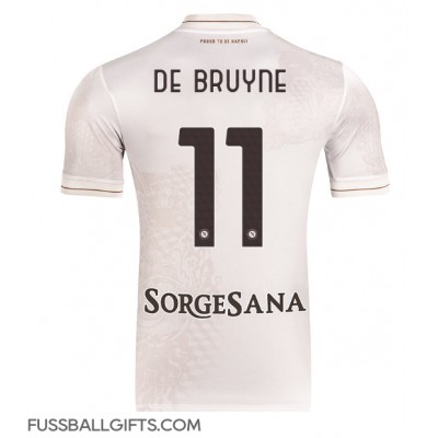 SSC Napoli Kevin De Bruyne #11 Fußballbekleidung Auswärtstrikot 2025-26 Kurzarm SSC Napoli Kevin De Bruyne #11 Fußballbekleidung Auswärtstrikot 2025-26 Kurzarm